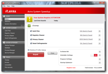 Avira Internet Security Plus screenshot 2