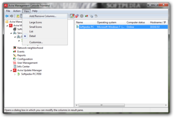 Avira Management Console screenshot 3