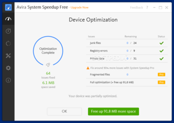 Avira Optimization Suite screenshot 11