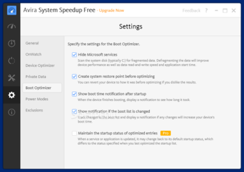 Avira Optimization Suite screenshot 18