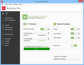 Avira Optimization Suite screenshot 2