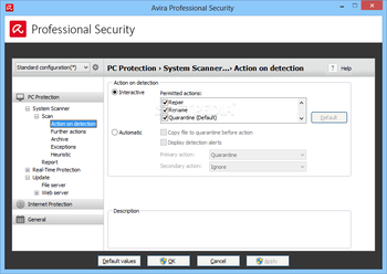 Avira Professional Security screenshot 10