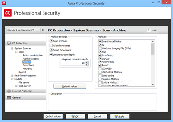 Avira Professional Security screenshot 12