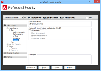 Avira Professional Security screenshot 13