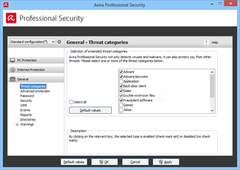 Avira Professional Security screenshot 19