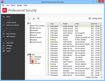 Avira Professional Security screenshot 7