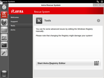 Avira Rescue System screenshot 9