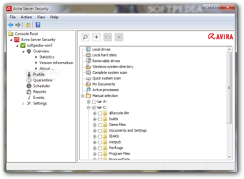 Avira Server Security screenshot 2