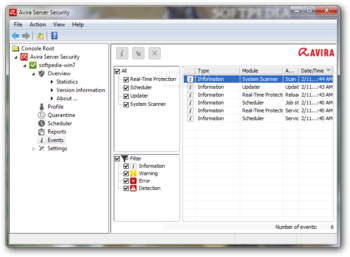 Avira Server Security screenshot 5