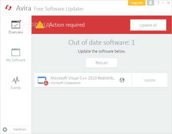 Avira Software Updater screenshot