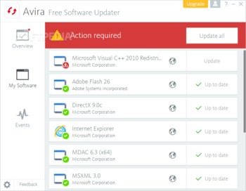 Avira Software Updater screenshot 2