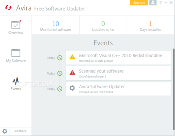 Avira Software Updater screenshot 3