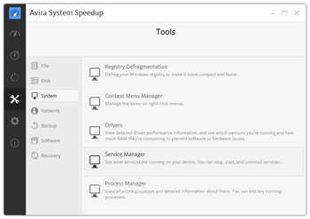 Avira System SpeedUp screenshot 10