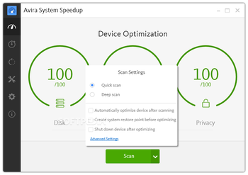 Avira System SpeedUp screenshot 2