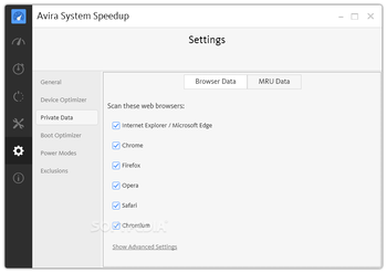 Avira System SpeedUp screenshot 32