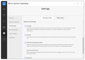 Avira System SpeedUp screenshot 33