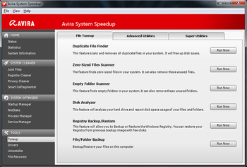 Avira System Speedup screenshot 3