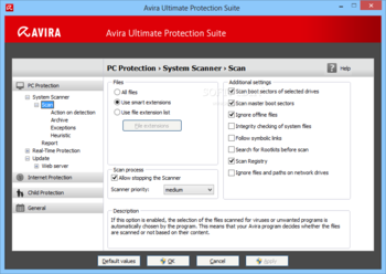 Avira Ultimate Protection Suite screenshot 14