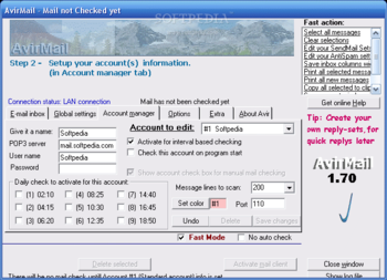 AvirMail screenshot