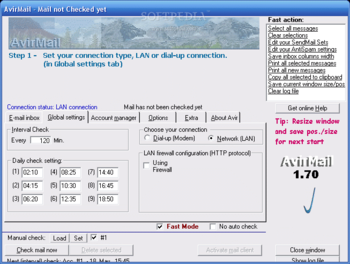 AvirMail screenshot 2