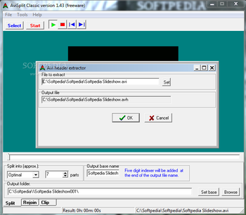 AviSplit Classic screenshot 2