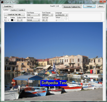 AviSub screenshot