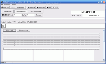 AVISubDetector screenshot 2
