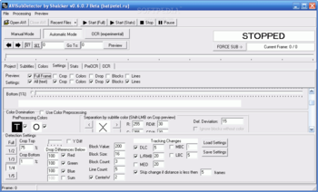 AVISubDetector screenshot 3