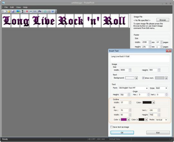 AVLSoft PosterPrint screenshot 2
