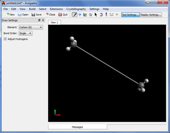 Avogadro screenshot