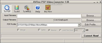 AVOne PSP Video Converter screenshot 2