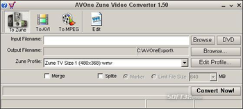 AVOne Zune Video Converter screenshot 2