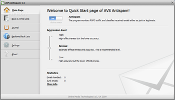 AVS Antispam screenshot