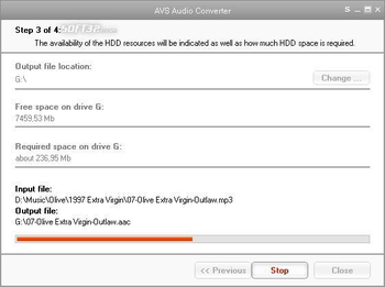 AVS Audio Converter screenshot 2