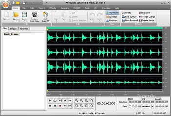 AVS Audio Editor screenshot 2