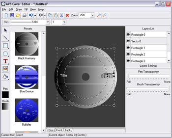 AVS Cover Editor screenshot 3