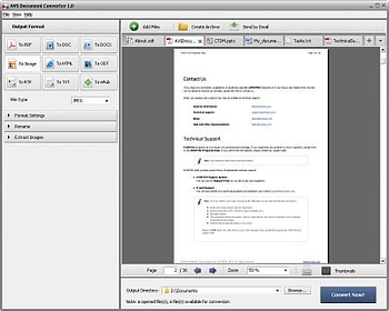 AVS Document Converter screenshot