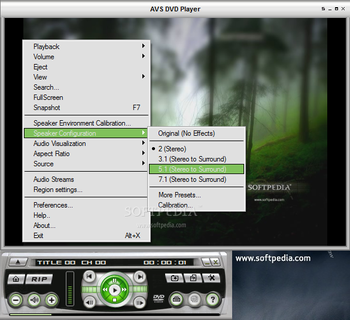 AVS DVD Player screenshot 2