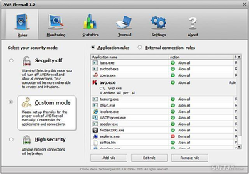 AVS Firewall screenshot 3