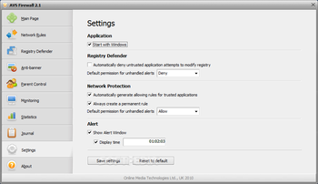 AVS Firewall screenshot 11