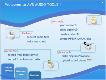AVS Media Audio Tools screenshot 2