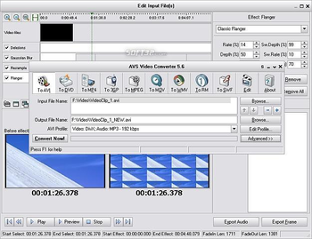 AVS Video Tools screenshot
