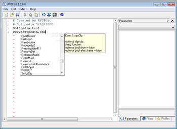 AVSEdit screenshot