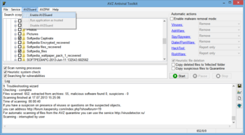 AVZ Antiviral Toolkit screenshot 6