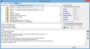 AVZ Antiviral Toolkit screenshot 7