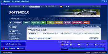 AW Evidence - Area Magnifier and Recorder screenshot