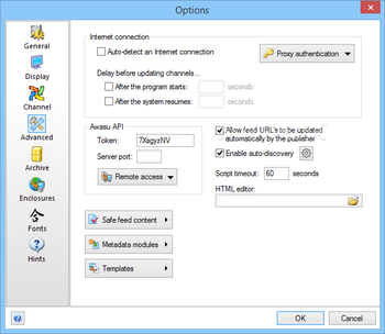 Awasu Advanced Edition screenshot 11