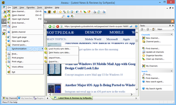 Awasu Advanced Edition screenshot 2