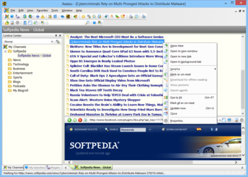 Awasu Personal Edition screenshot