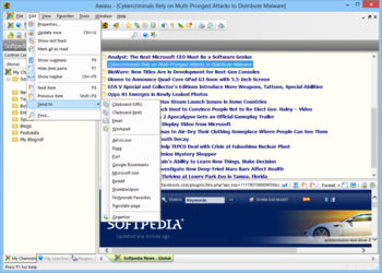 Awasu Personal Edition screenshot 4